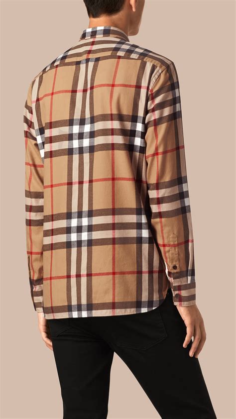 orange burberry shirt|burberry her men's clothing.